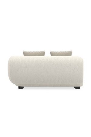 Ivory Linen Sectional Chair | Caracole Lumi | Oroa.com