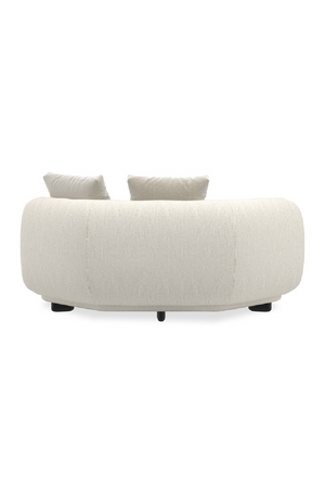 Ivory Linen Sectional Chair | Caracole Lumi | Oroa.com