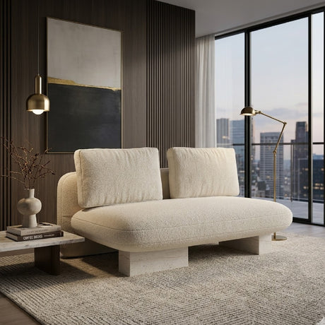   Velvet Upholstered Loveseat | Oroa.com