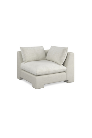 White Sectional Sofa | Caracole Devon | Oroa.com