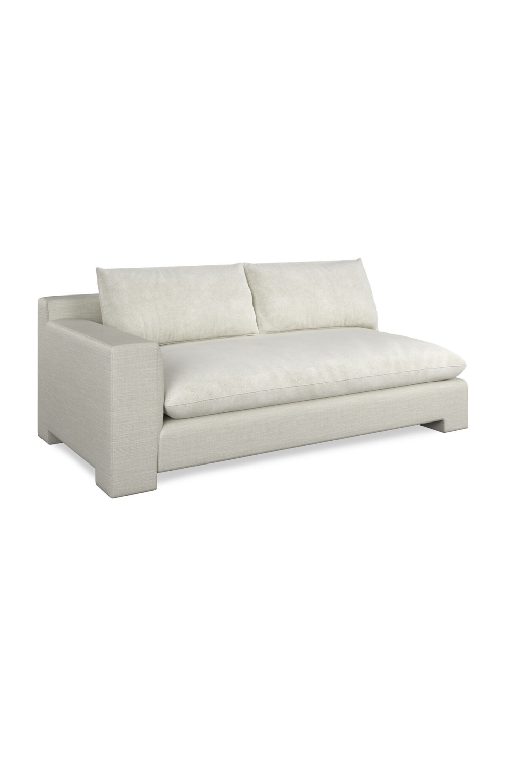White Sectional Sofa | Caracole Devon | Oroa.com