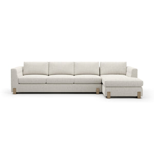   Beige Woven Chaise Lounge L | Oroa.com