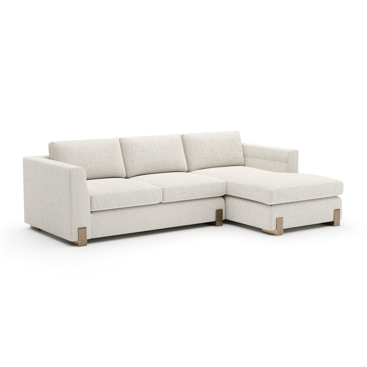   Beige Woven Chaise Lounge S | Oroa.com