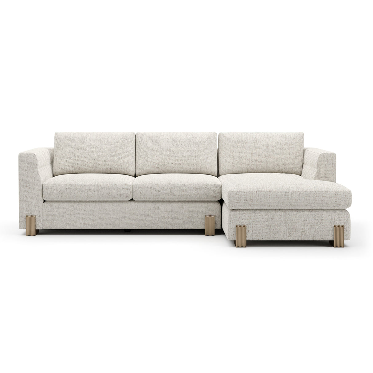   Beige Woven Chaise Lounge S | Oroa.com
