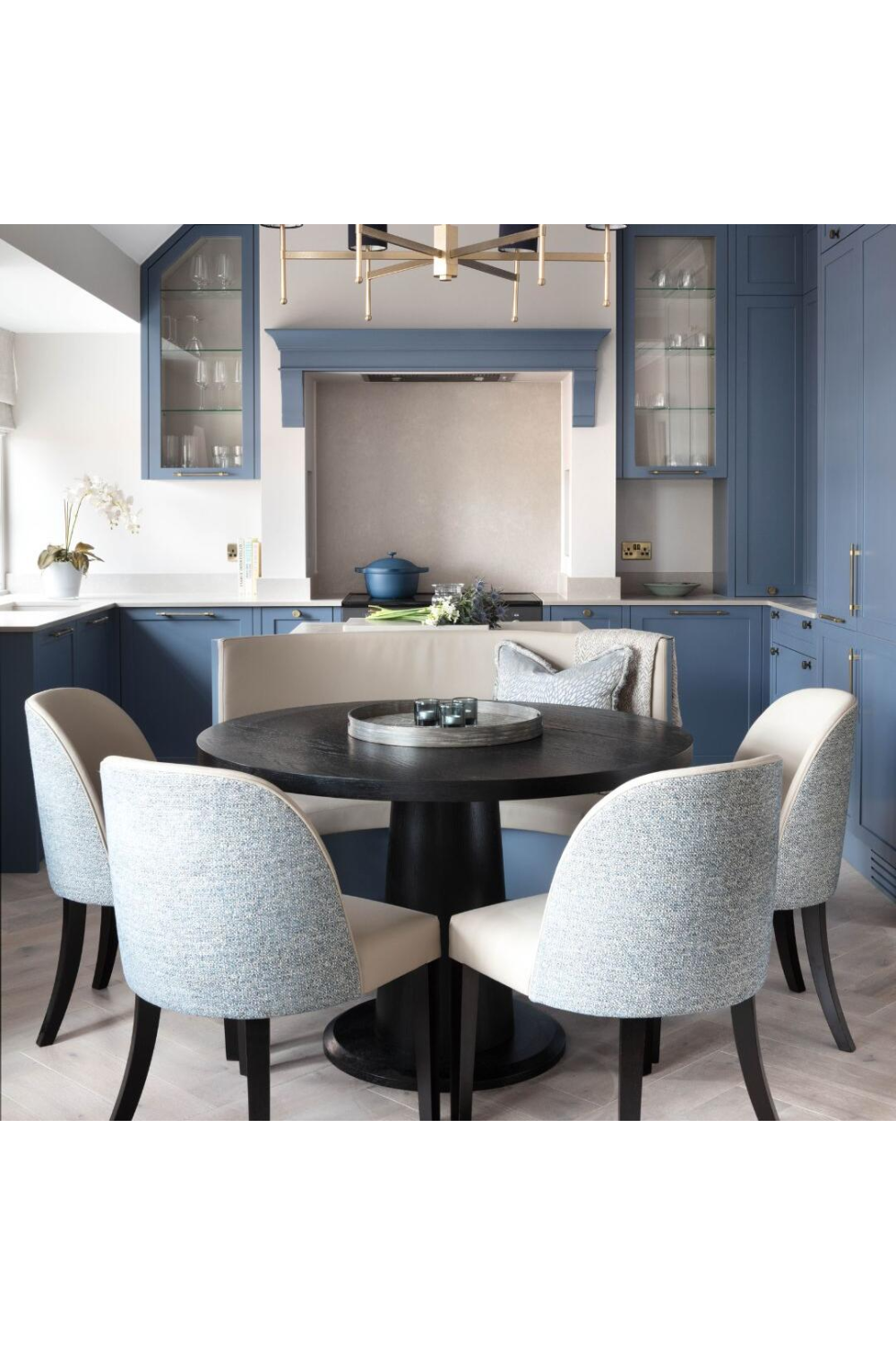 Multi-Colored Upholstered Dining Chair | Andrew Martin Aldwick | Oroa.com