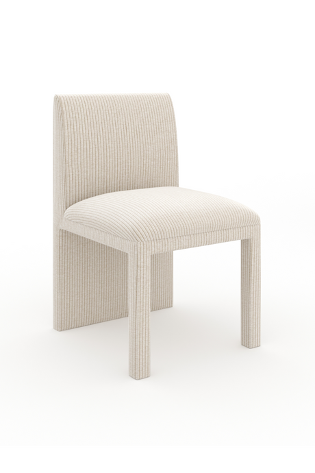 Corduroy Velvet Dining Chair | Caracole Pinstripe | Oroa.com