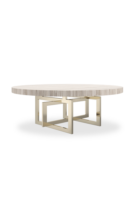 Round Sandstone Dining Table S | Caracole Wish You Were Here | Oroa.com