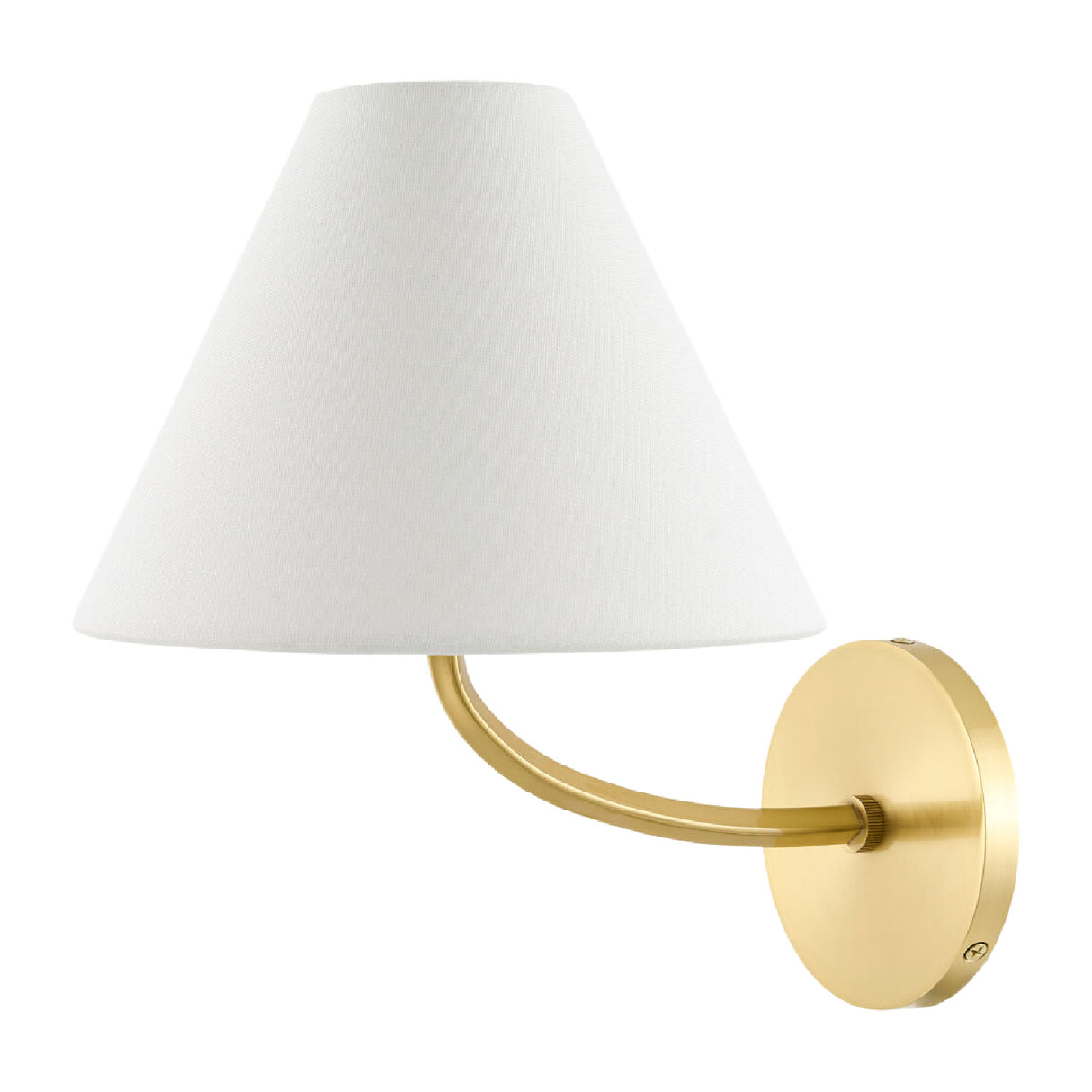   Modern European furniture - White Empire Linen Wall Lamp - www.oroa.com | Oroa.com