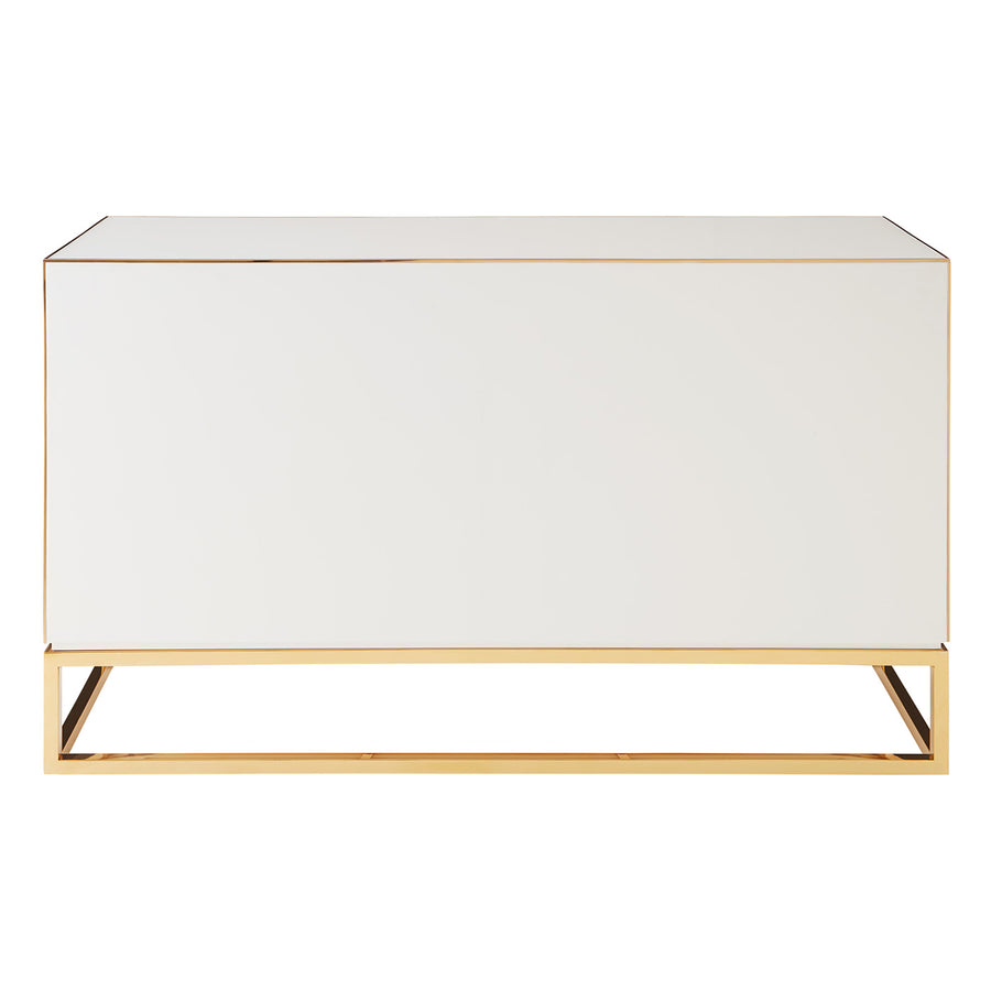 Mirrored Glass 6-Drawer Sideboard | Jonathan Adler Chambeige | Oroa.com