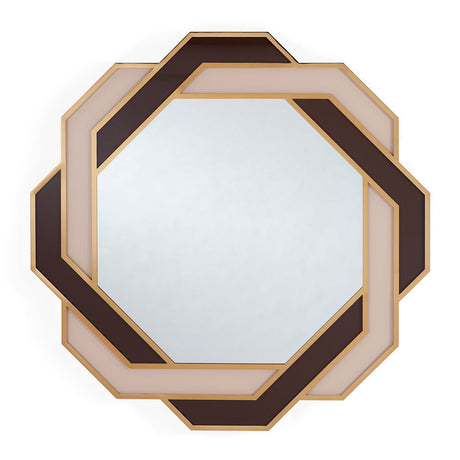 Polished Brass Mirror | Jonathan Adler Chambeige | Oroa.com