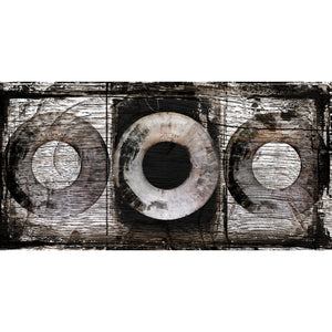   Weathered-Look Monochromatic Wall Art | Oroa.com