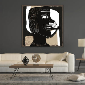   Surrealistic Man Drawing Art | Oroa.com