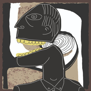   Surrealistic Male Art Print | Oroa.com