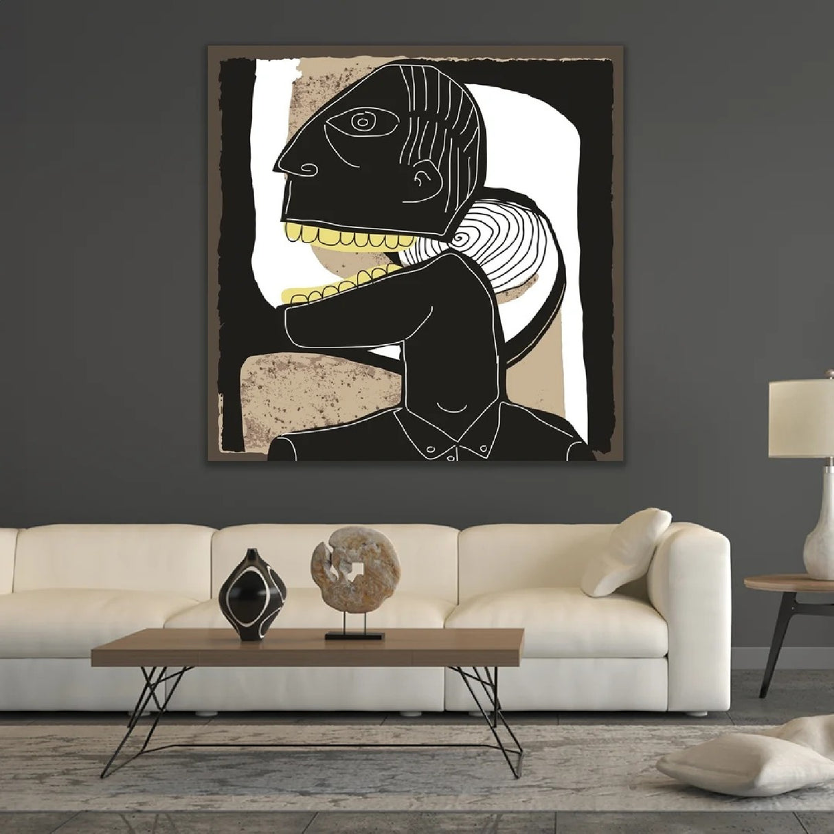   Surrealistic Male Art Print | Oroa.com