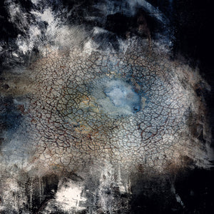   Distressed Crackle Abstract Art | Oroa.com