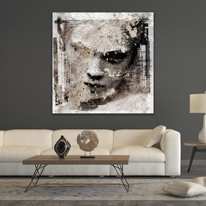   Square Woman Portrait Photographic Art | Oroa.com