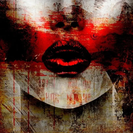   Modern European furniture - Woman's Lips Decorative Image - www.oroa.com | Oroa.com
