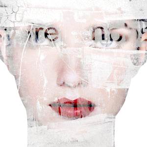   Red Lipped Woman Photographic Art | Oroa.com