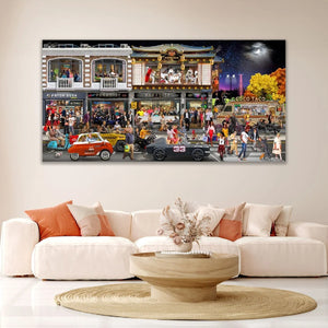   City Crowd Photographic Art | Oroa.com