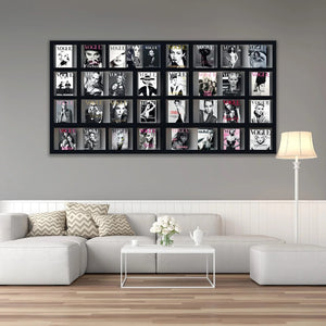   Black & White Books Artwork | Oroa.com
