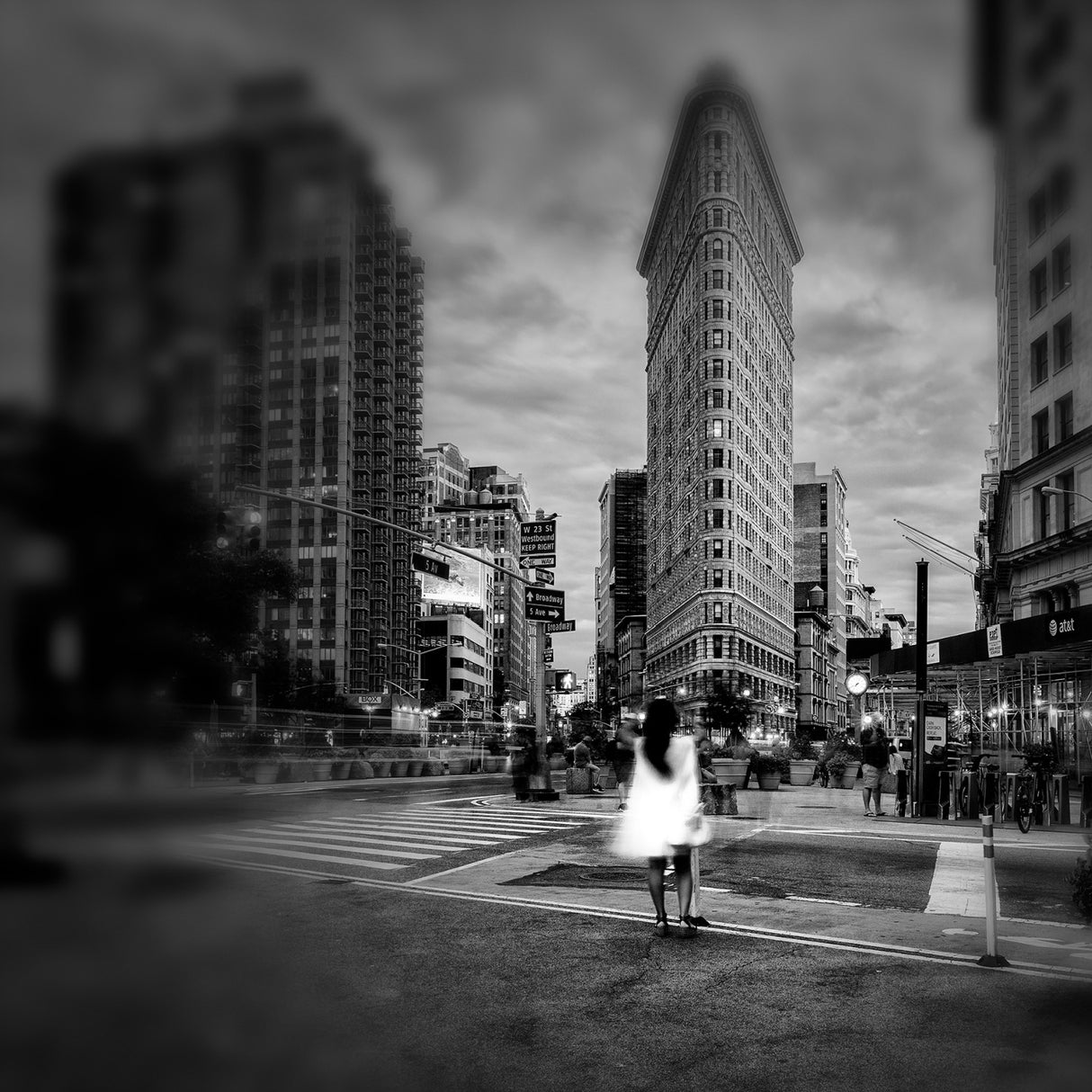   Black & White Iconic Building Photographic Art | Oroa.com