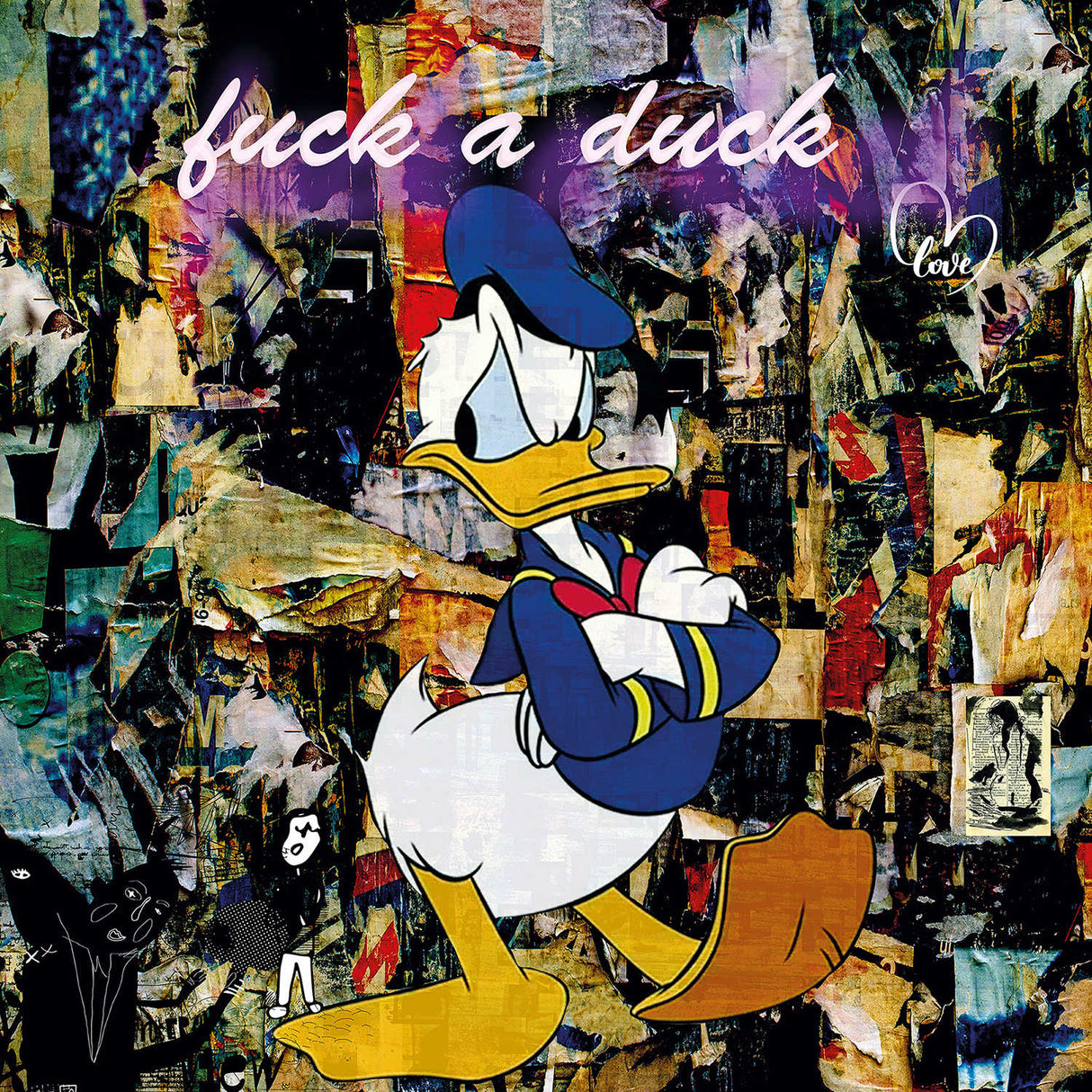   Donald Duck Art Print | Oroa.com