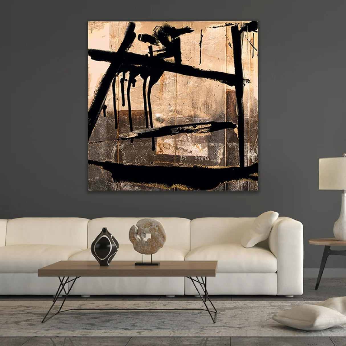   Distressed Style Abstract Photographic Art | Oroa.com