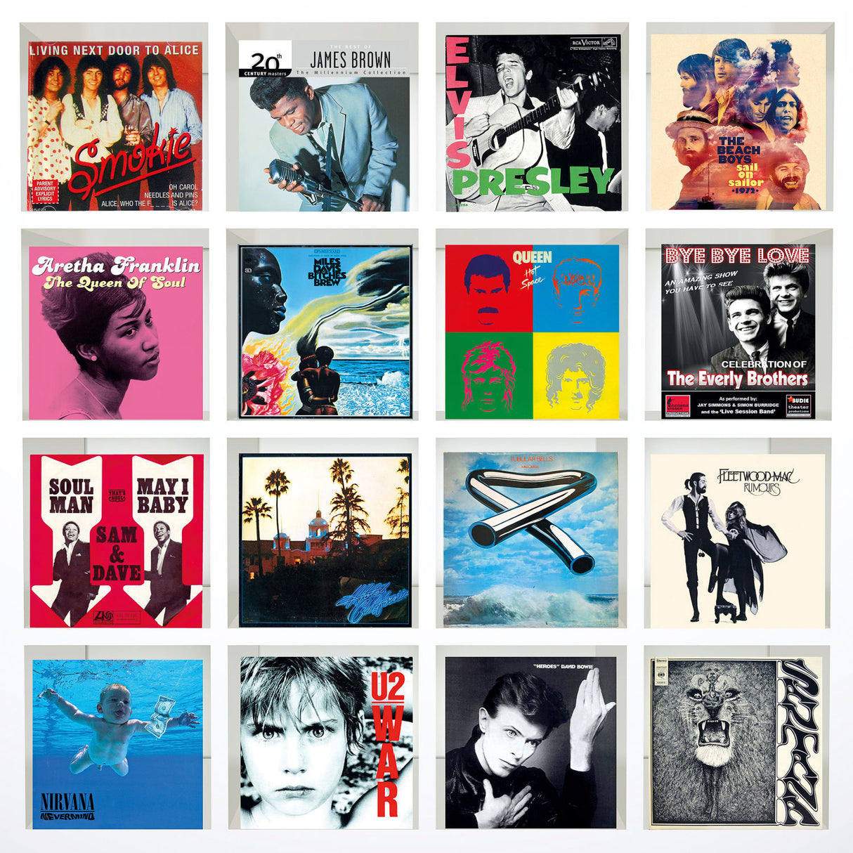   Iconic Albums Photographic Art | Oroa.com