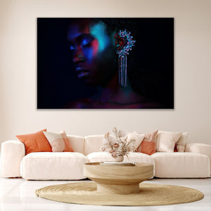   Black Woman Portrait Photographic Art | Oroa.com