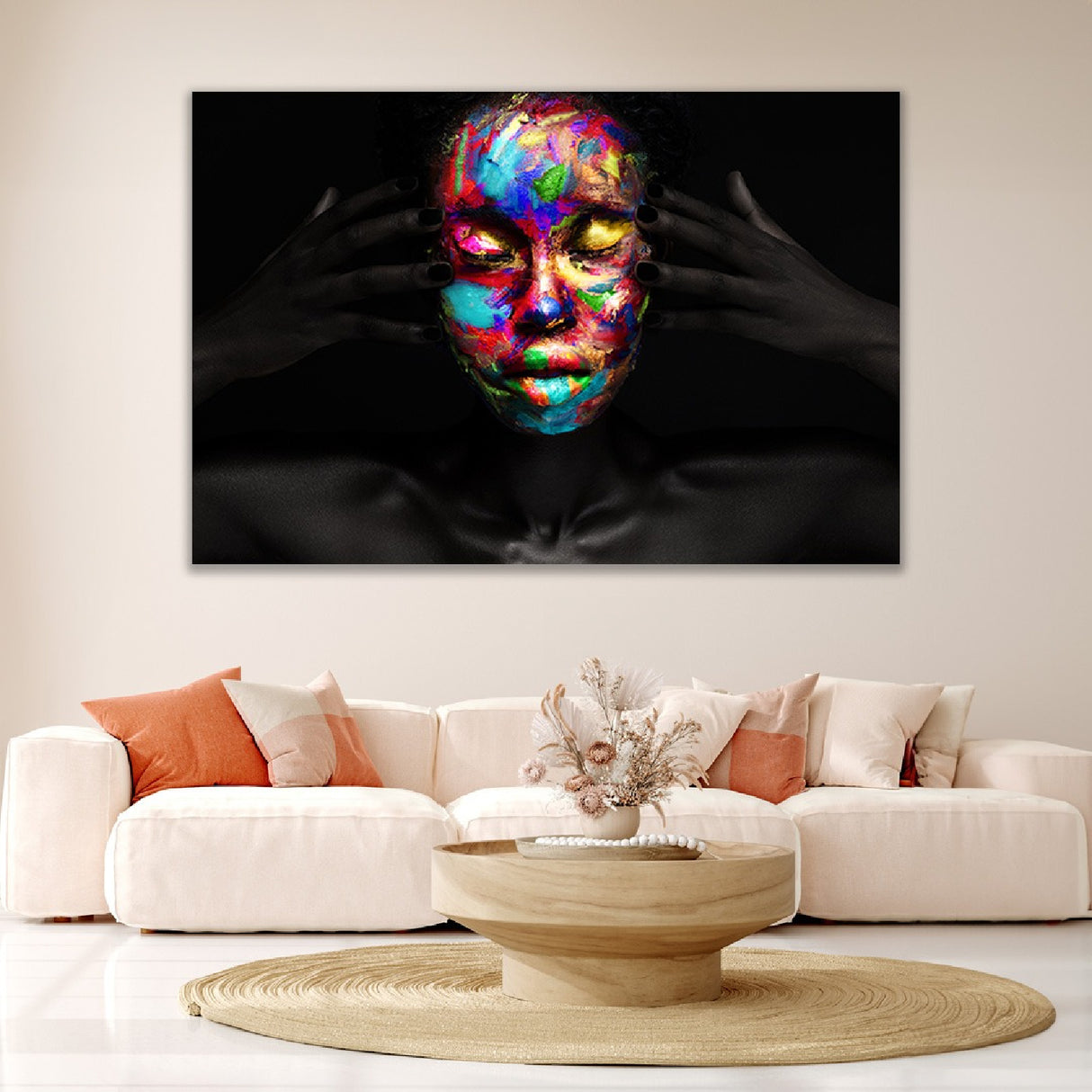   Colorful Woman  Portrait Photographic Art | Oroa.com