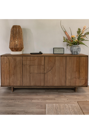 Teak 4-Door Dresser | dBodhi Ace  | OROA.com
