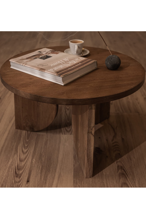 Teak Round Coffee Table | dBodhi Ace |  OROA.com