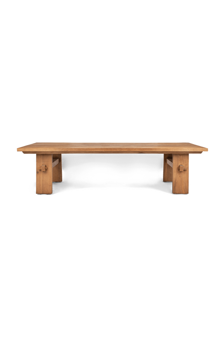 Rectangular Teak Wood Coffee Table | dBodhi Artisan | OROA.com