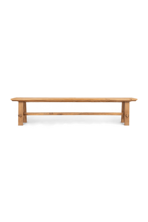 Natural Teak Wood Bench | dBodhi Artisan  | OROA.com