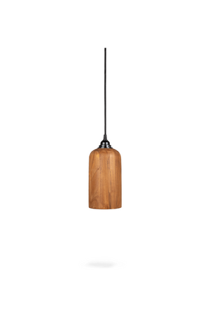Teak Wood Pendant Lamp | dBodhi Bullet |  OROA.com