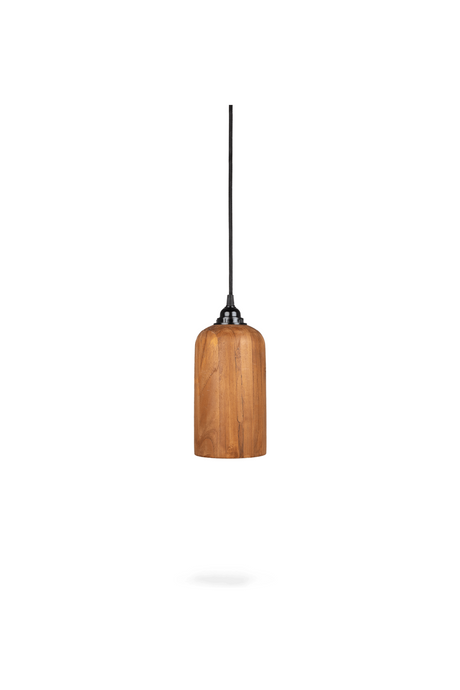 Teak Wood Pendant Lamp | dBodhi Bullet |  OROA.com