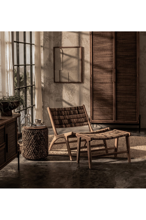 Woven Abaca Reclined Chair | dBodhi Caterpillar Beetle | OROA.com