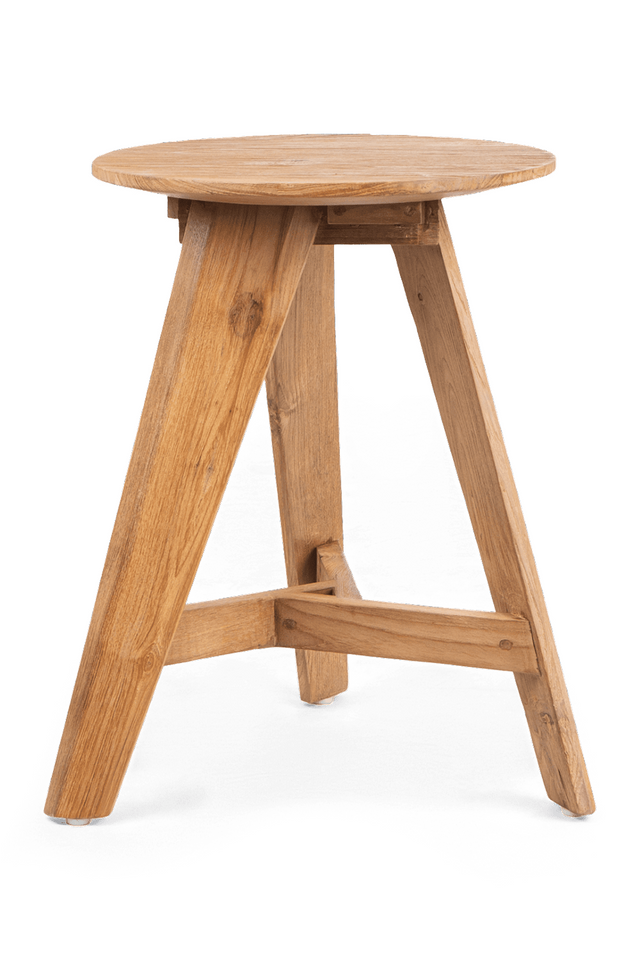 Natural Teak Wood Stool | dBodhi Berri | OROA.com