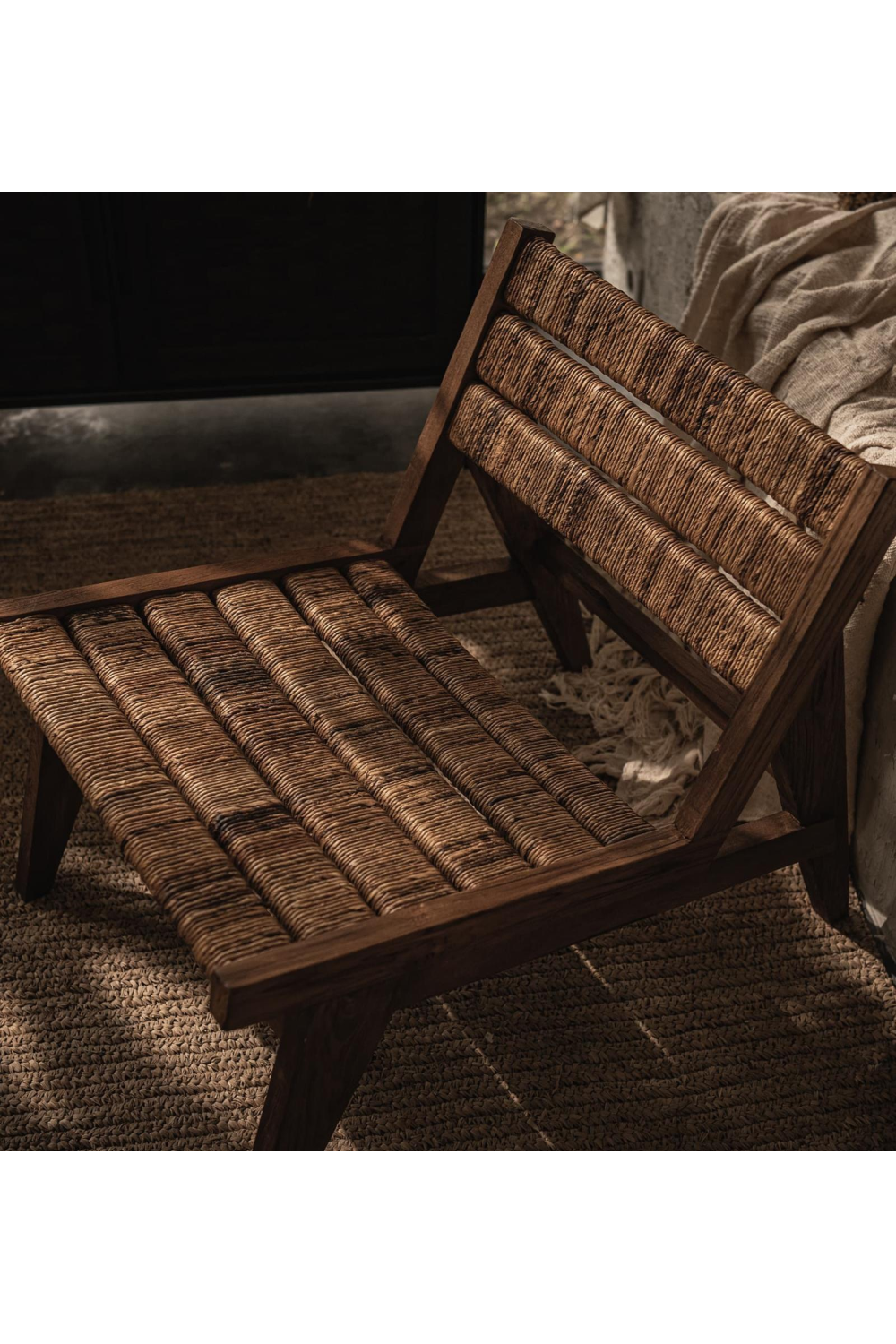 Abaca Weave Lounge Chair | dBodhi Caterpillar Brawny  | OROA.com