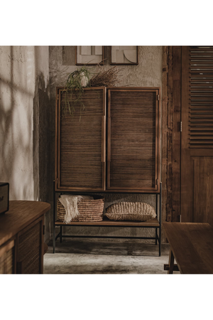 Coconut Leaf And Teak Cabinet | dBodhi Coco | OROA.com
