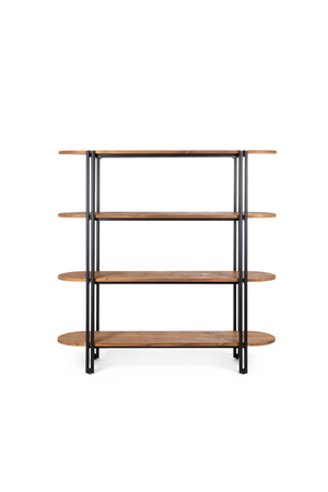 Natural Wood 4-Shelf Bookrack | dBodhi Coco | OROA.com