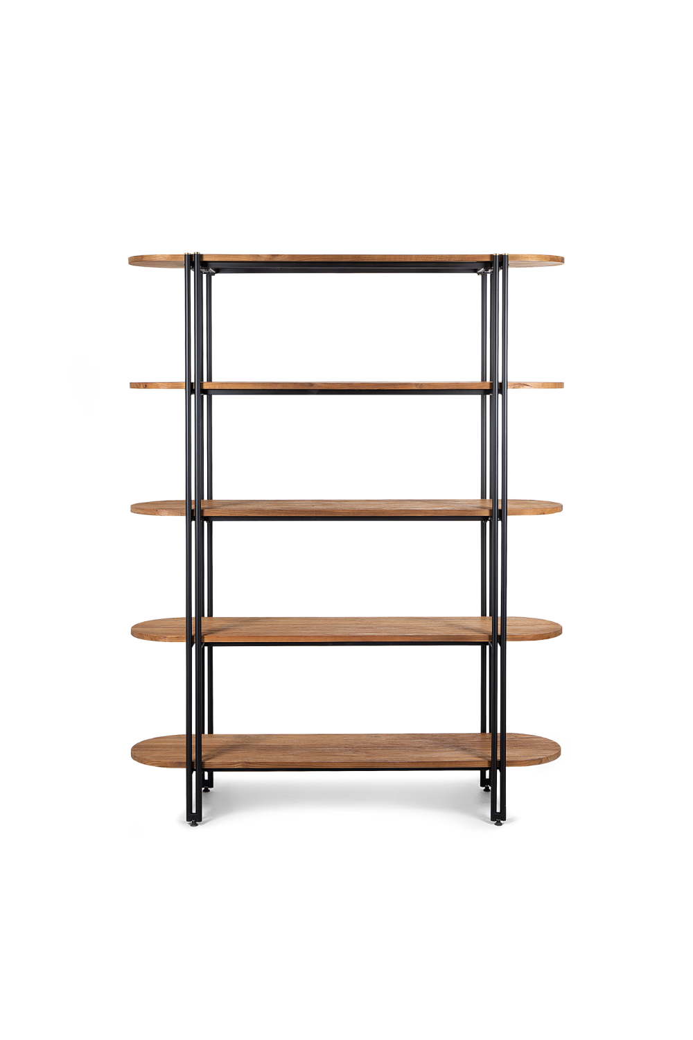 Natural Wood 5-Shelf Bookrack | dBodhi Coco | OROA.com