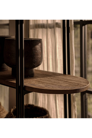 Natural Wood 5-Shelf Bookrack | dBodhi Coco | OROA.com