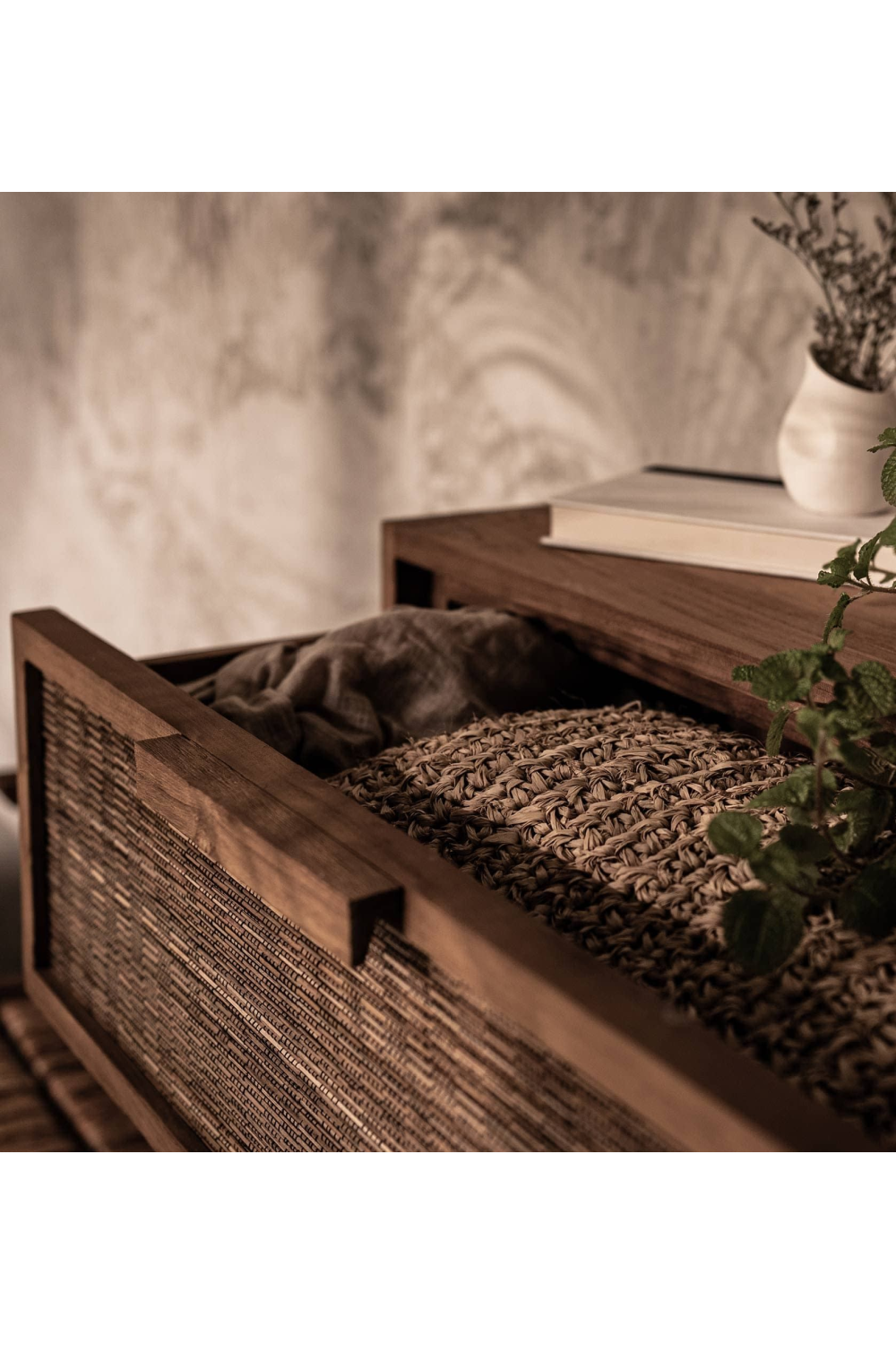 Coconut Leaf 3 Drawer Dresser | dBodhi Coco | OROA.com