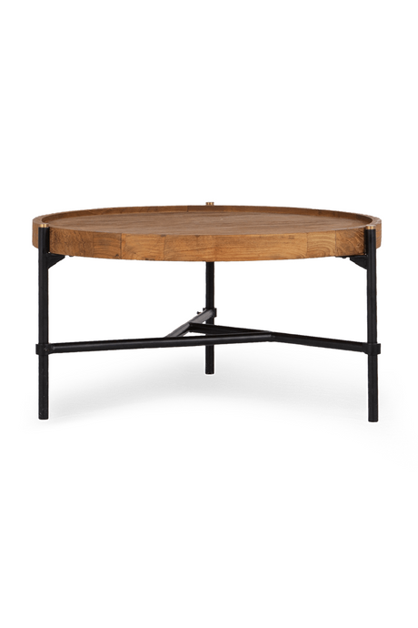 Round Wooden Coffee Table Set (3) | dBodhi Coco | OROA.com