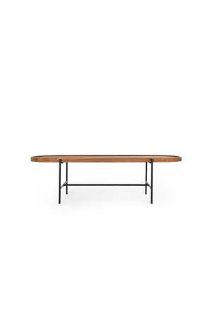 Oval Teak Wood Coffee Table | dBodhi Coco | OROA.com