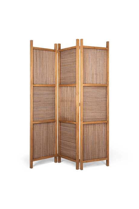 Teak Framed Coconut Leaf Divider | dBodhi Coco | OROA.com