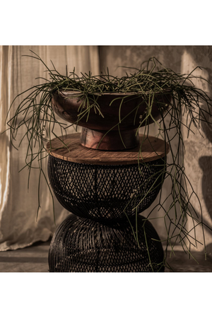 Hourglass Rattan Side Table | dBodhi Wave | OROA