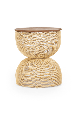 Hourglass Rattan Side Table | dBodhi Wave | OROA