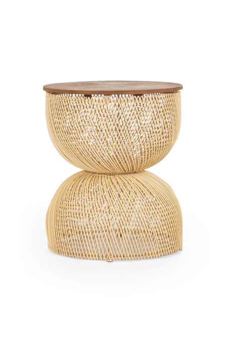 Hourglass Rattan Side Table | dBodhi Wave | OROA